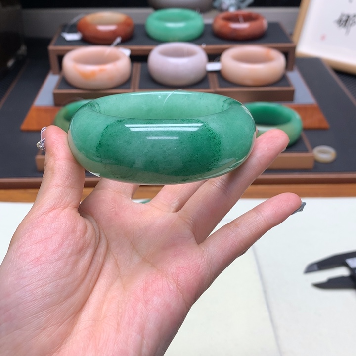 花***来石英质玉（非洲翠）合金佘太翠