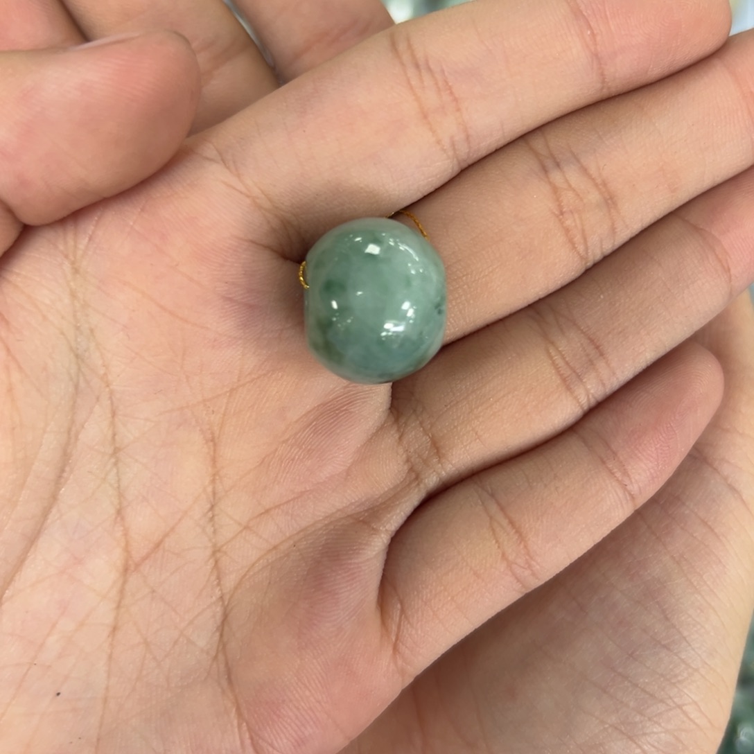 颈饰未镶嵌翡翠平安