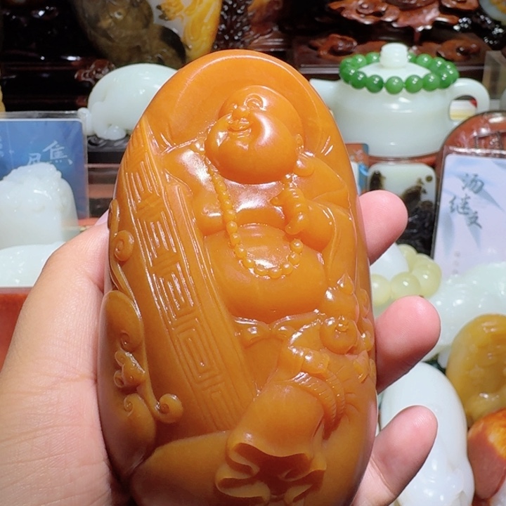 和田玉未镶嵌摆件