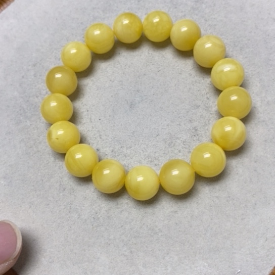 裸石蜜蜡未镶嵌手串