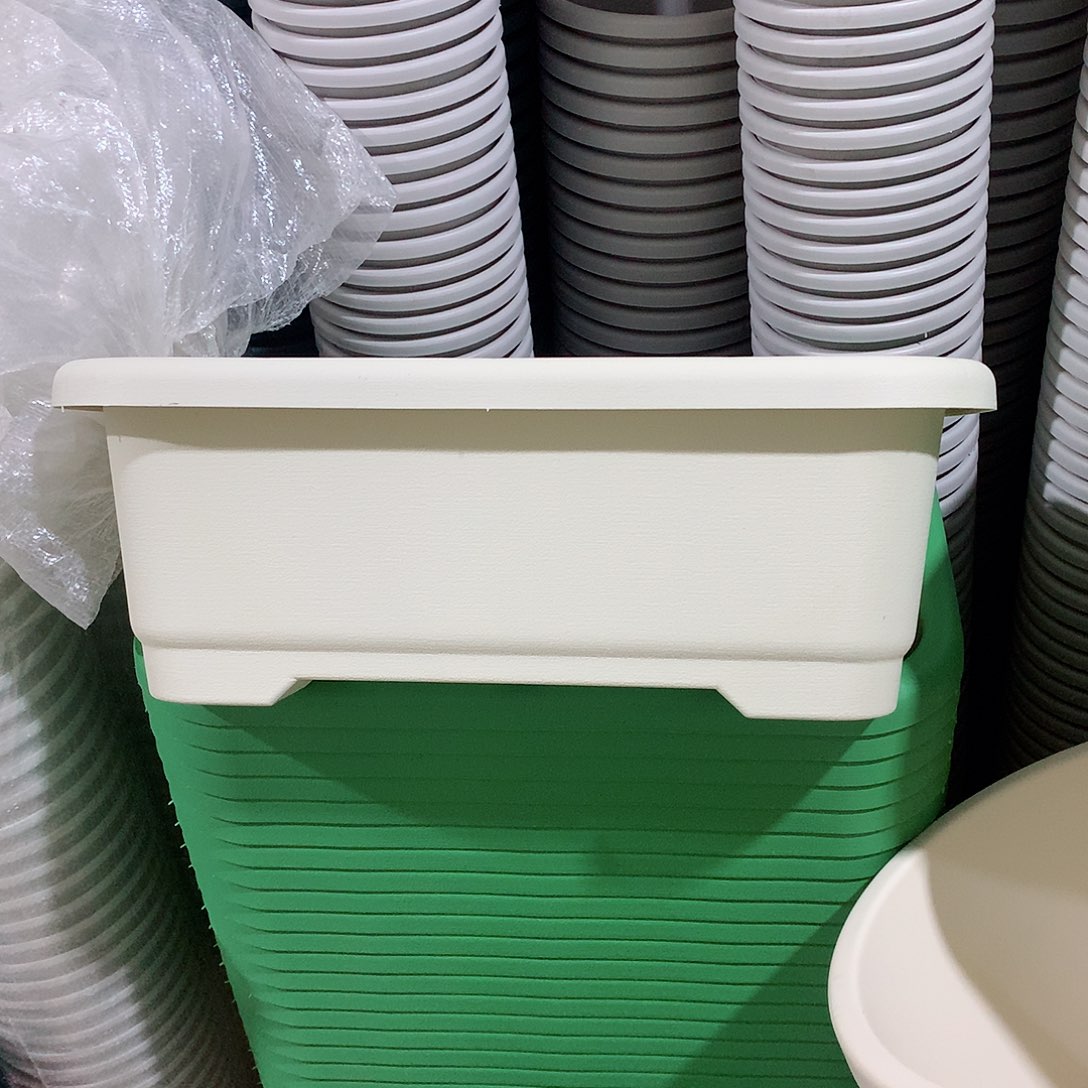 树脂菜口40白色3个带托