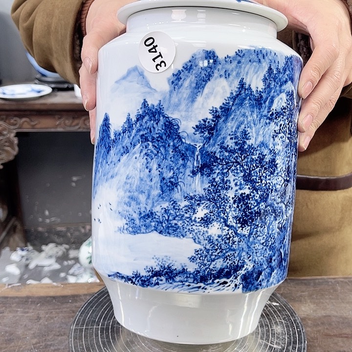 摆件吴义松陶瓷直播间3140