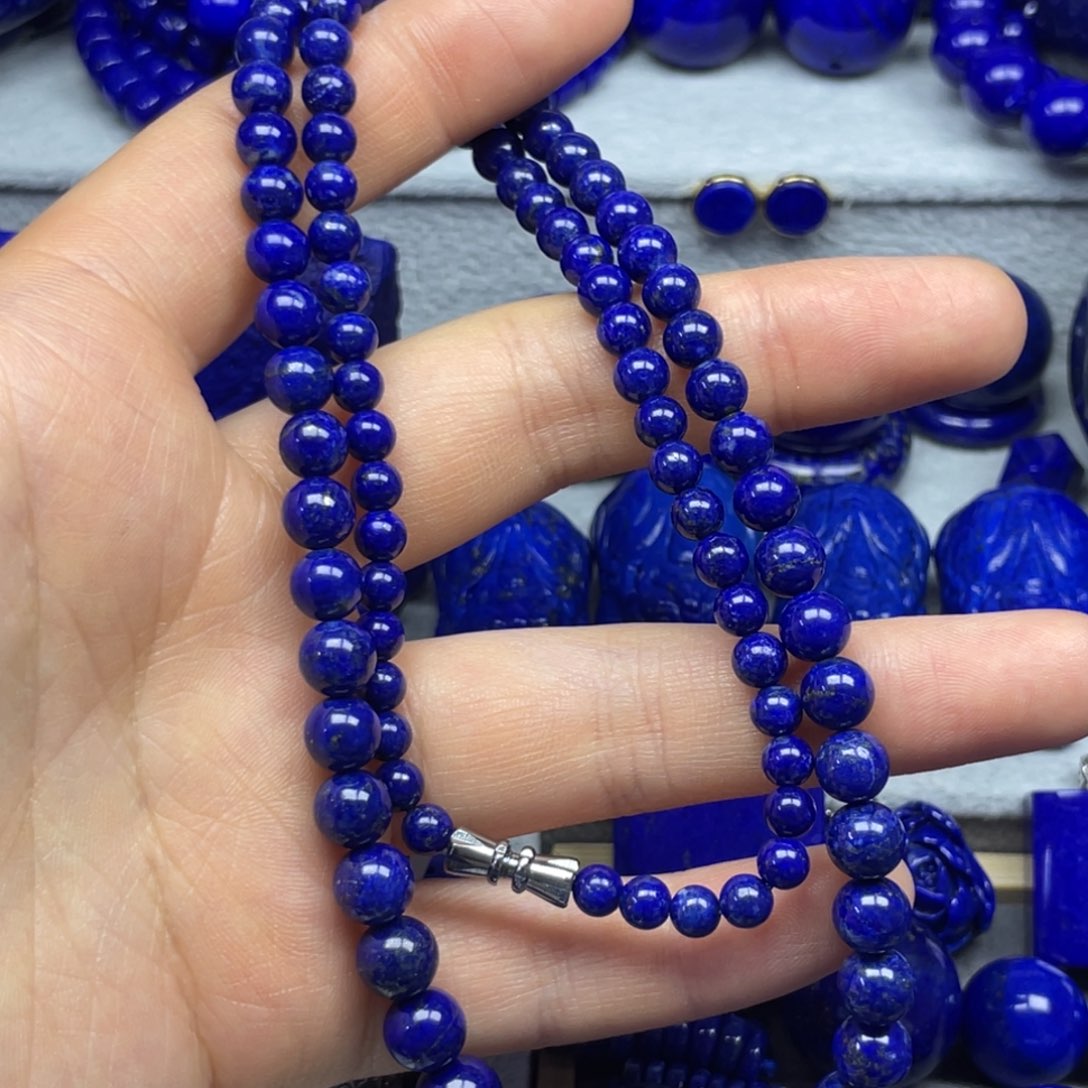 青金石塔链未镶嵌