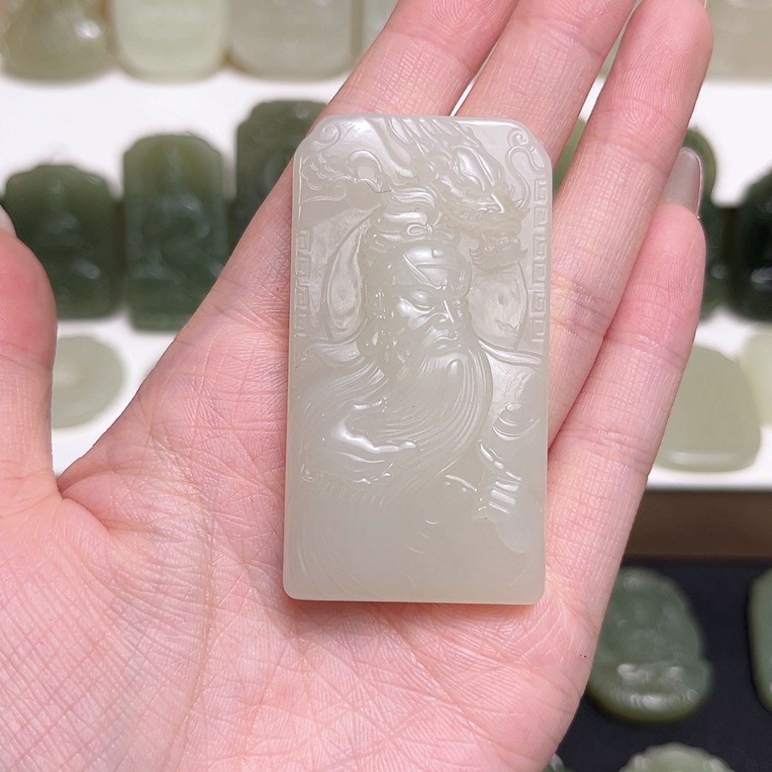 和田玉颈饰未镶嵌蓝***乐