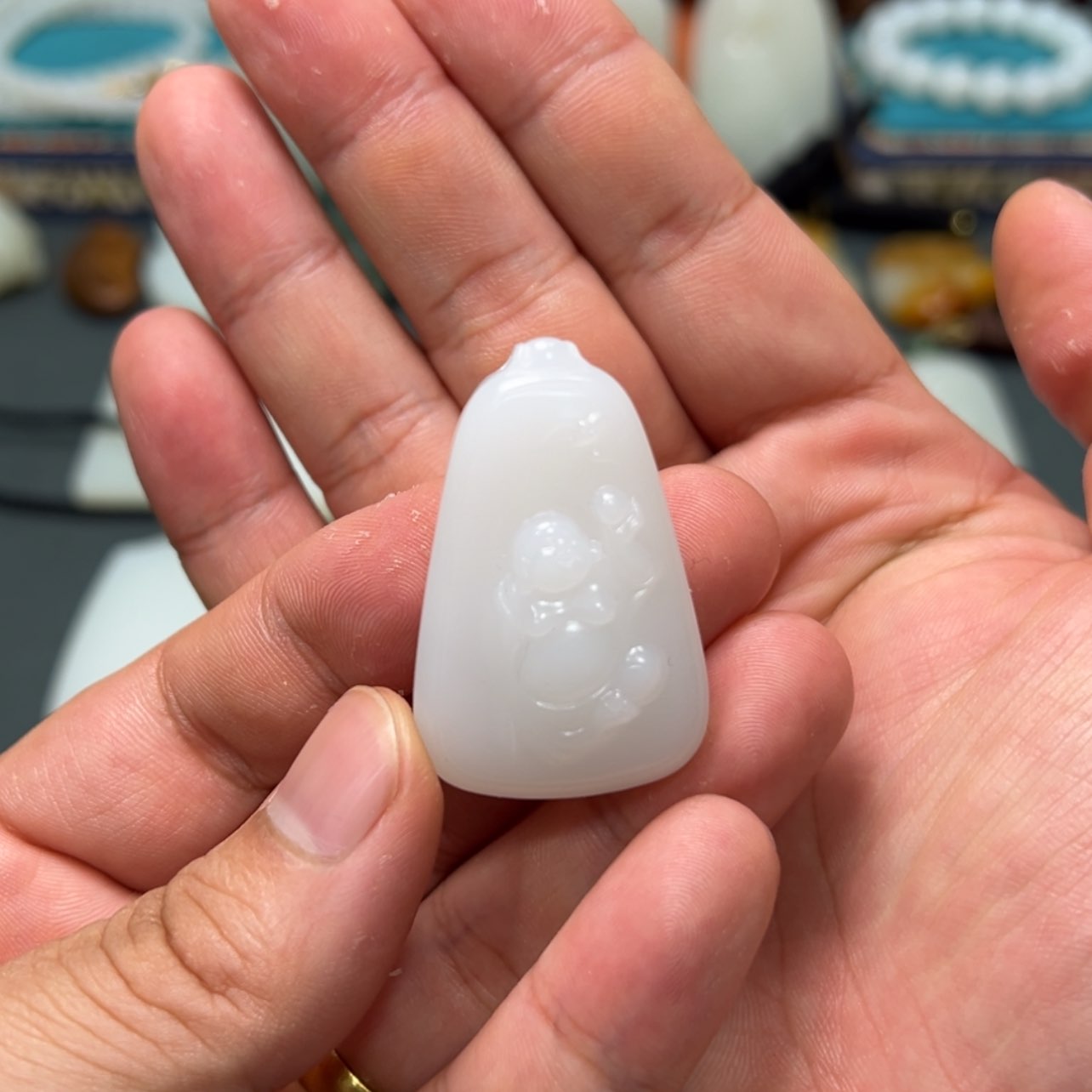 【闪购商品】和田玉（糖玉）颈饰未镶嵌