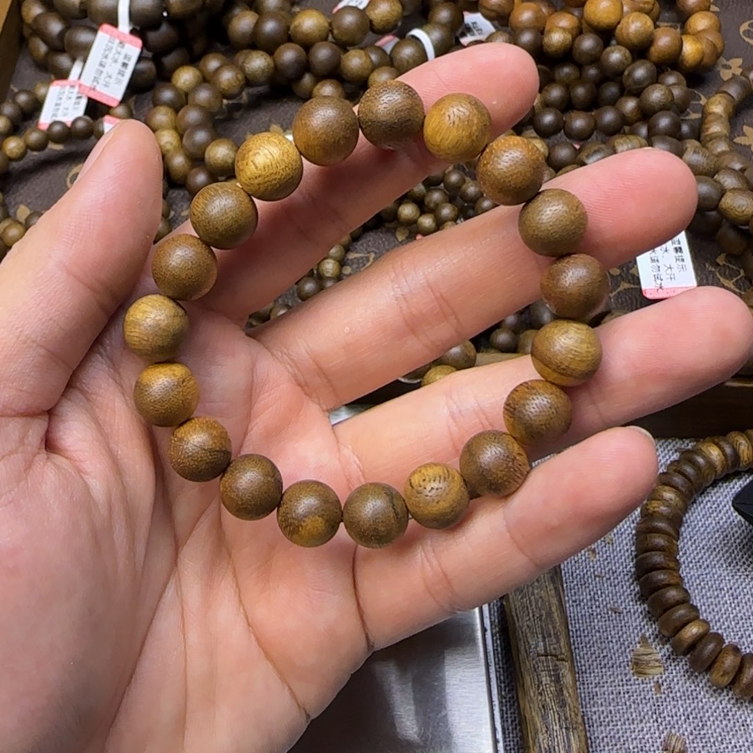 沉香沉香碎屑10圆珠金沙叶