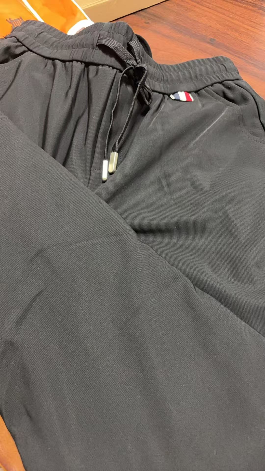 情侣款冬季加厚绵羊毛蚕丝夹层防风裤6616