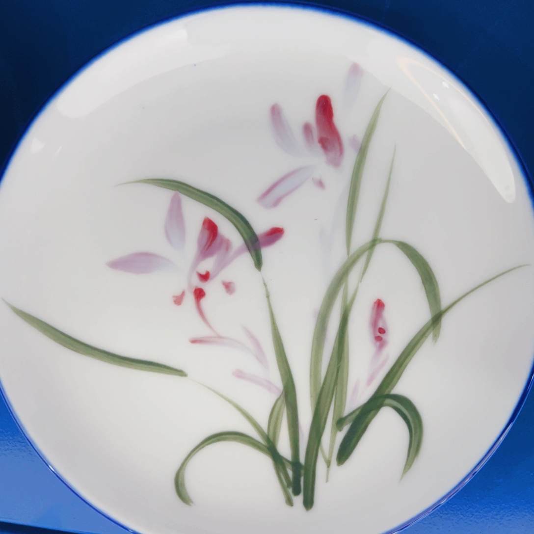 瓷片景德镇陶瓷手工手绘制作