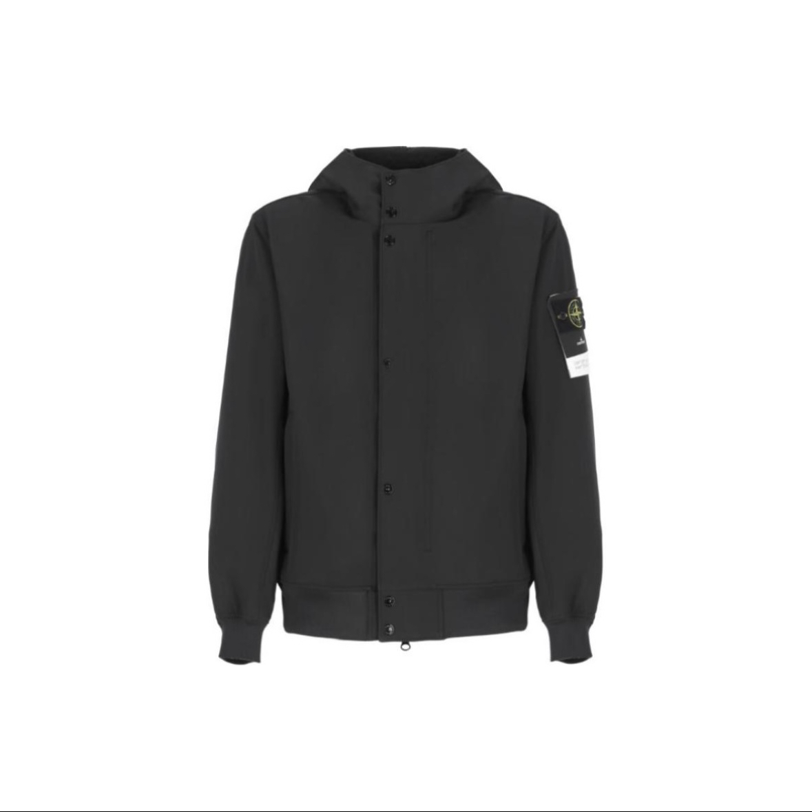 全新未使用 STONE ISLAND 石头岛 休闲连帽长袖夹克外套男款黑/蓝