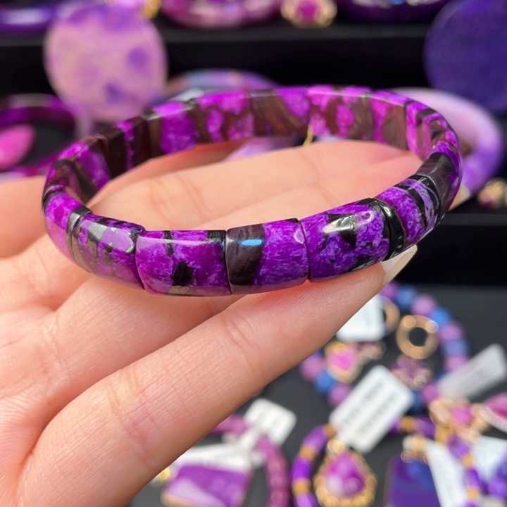 苏纪石（舒俱来）镯排未镶嵌