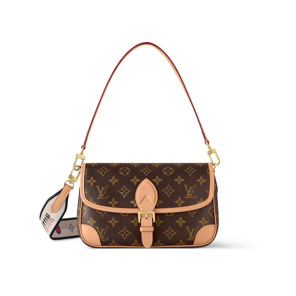 95新 LouisVuitton/路易威登 法棍 老花 芯片款/JW3547