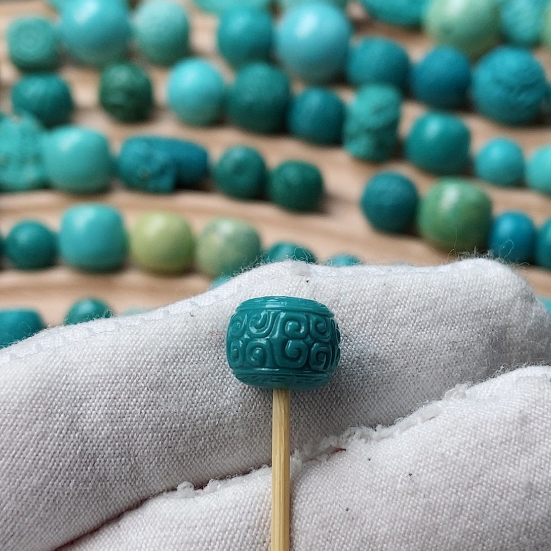 绿松石未镶嵌配饰卡10.6