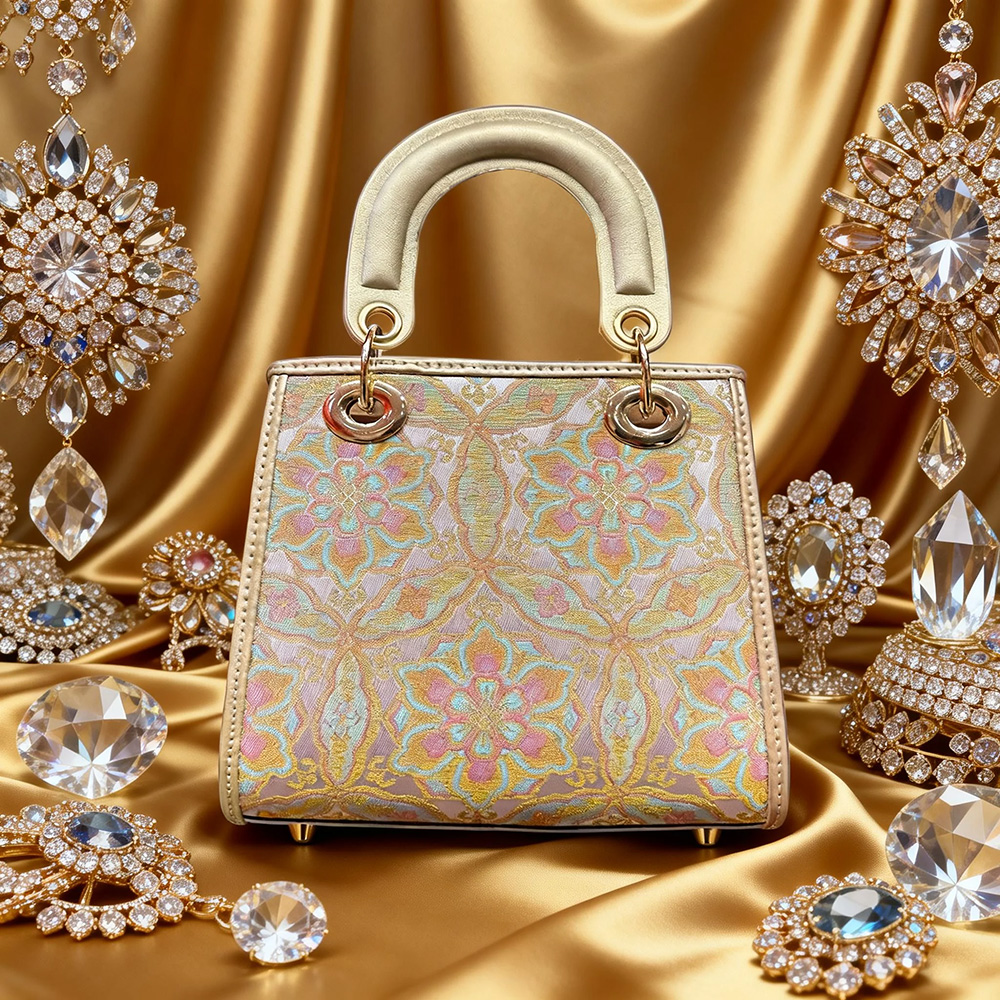 新中式手提包女2026新款时尚百搭斜挎包单肩包戴妃