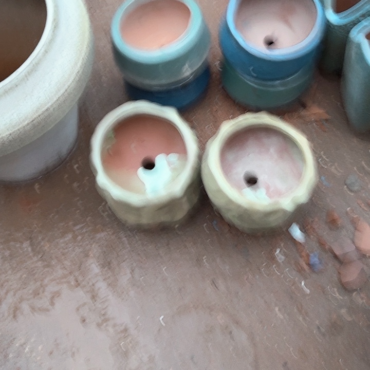 红陶微瑕花盆处理来了