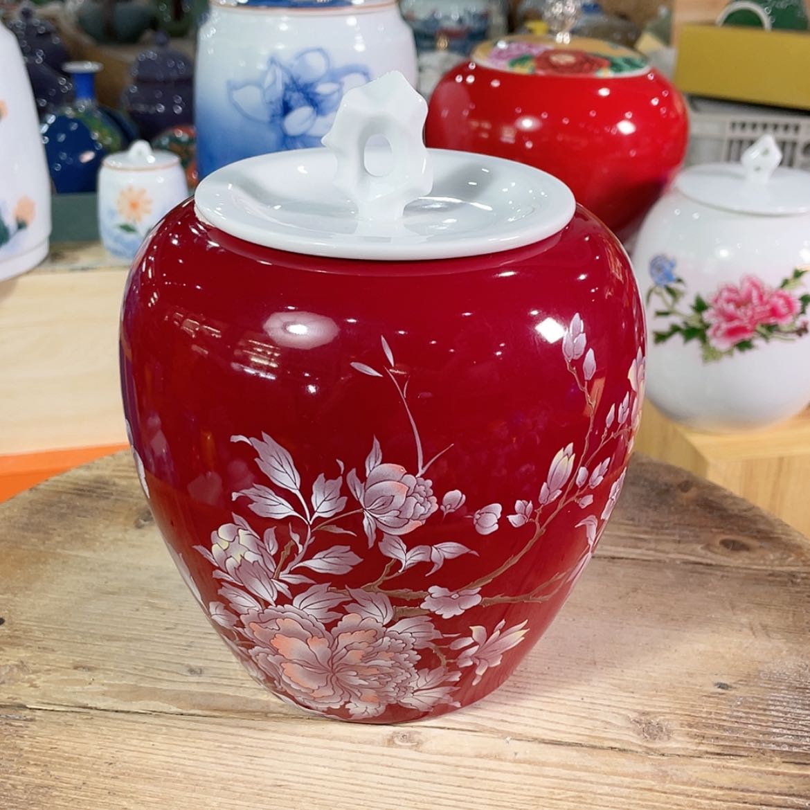 【闪购商品】罐陶瓷茶叶罐密封罐