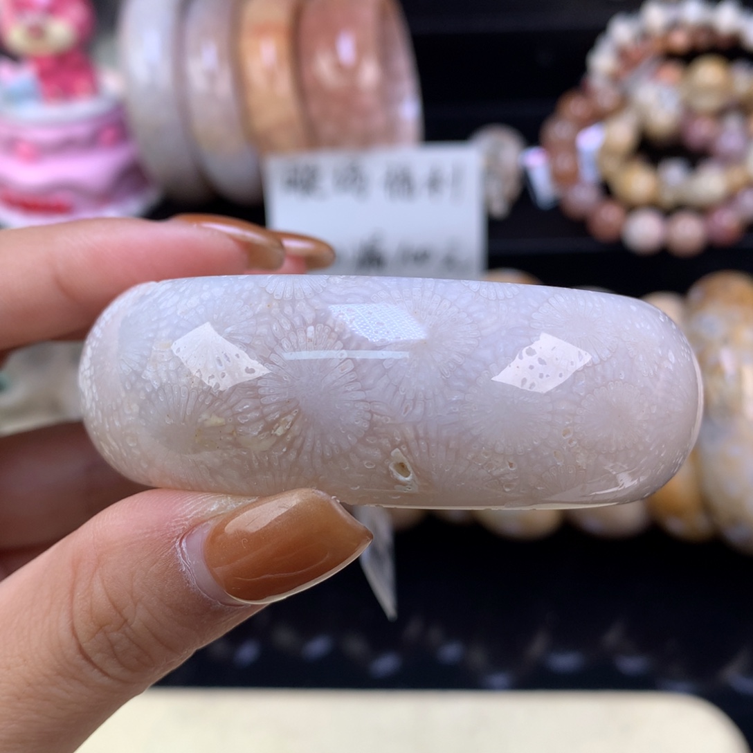 硅化珊瑚（珊瑚玉）未镶嵌吊坠(赠链)晚场福利五折54口（25号）