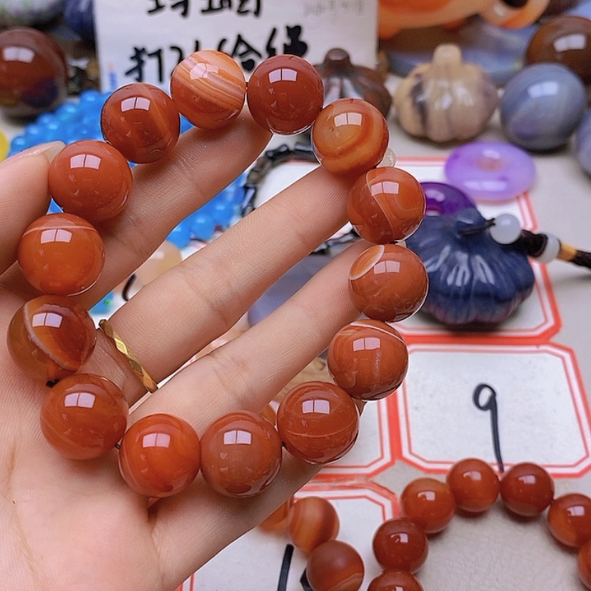 【闪购商品】未镶嵌玛瑙/玉髓珠宝半成品庚*子