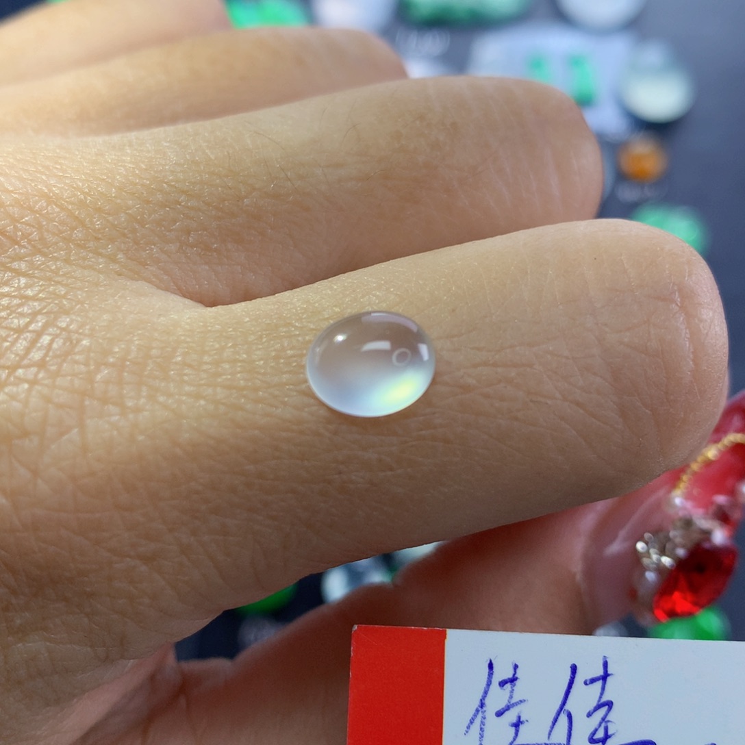 翡翠颈饰未镶嵌纯天然缅甸翡翠A货