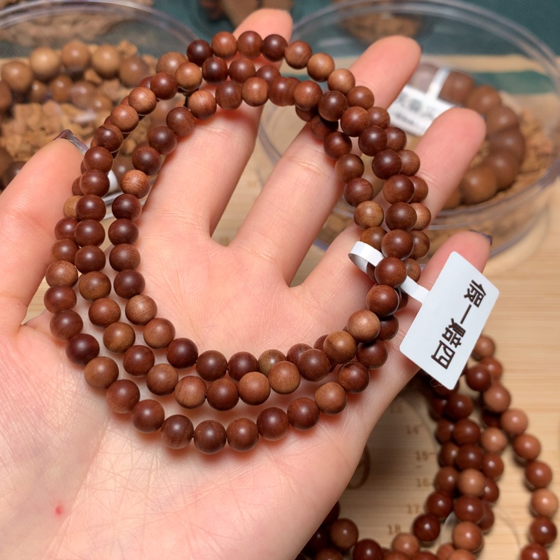 檀香木手串/手链迈索尔老山檀6x108