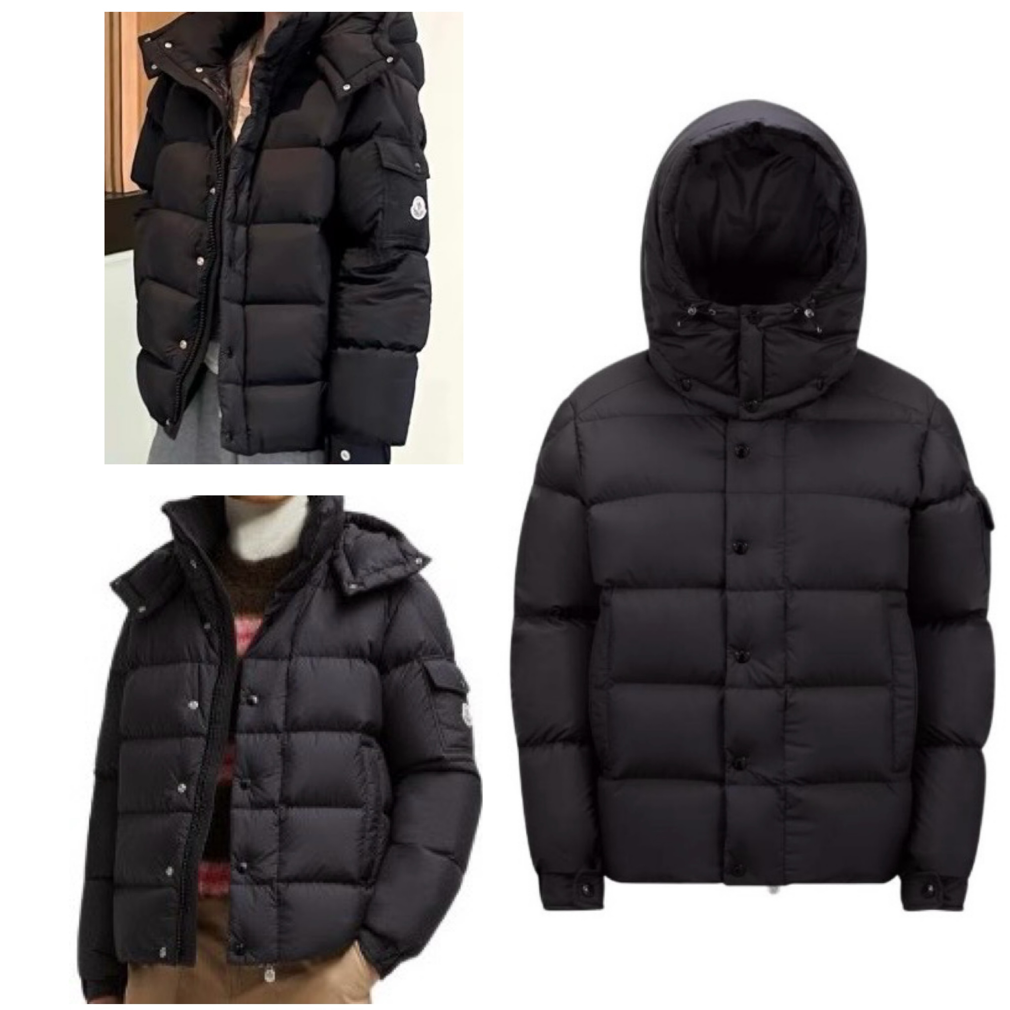 99新 Moncler 蒙口 70周年雾面MAYA羽绒服
