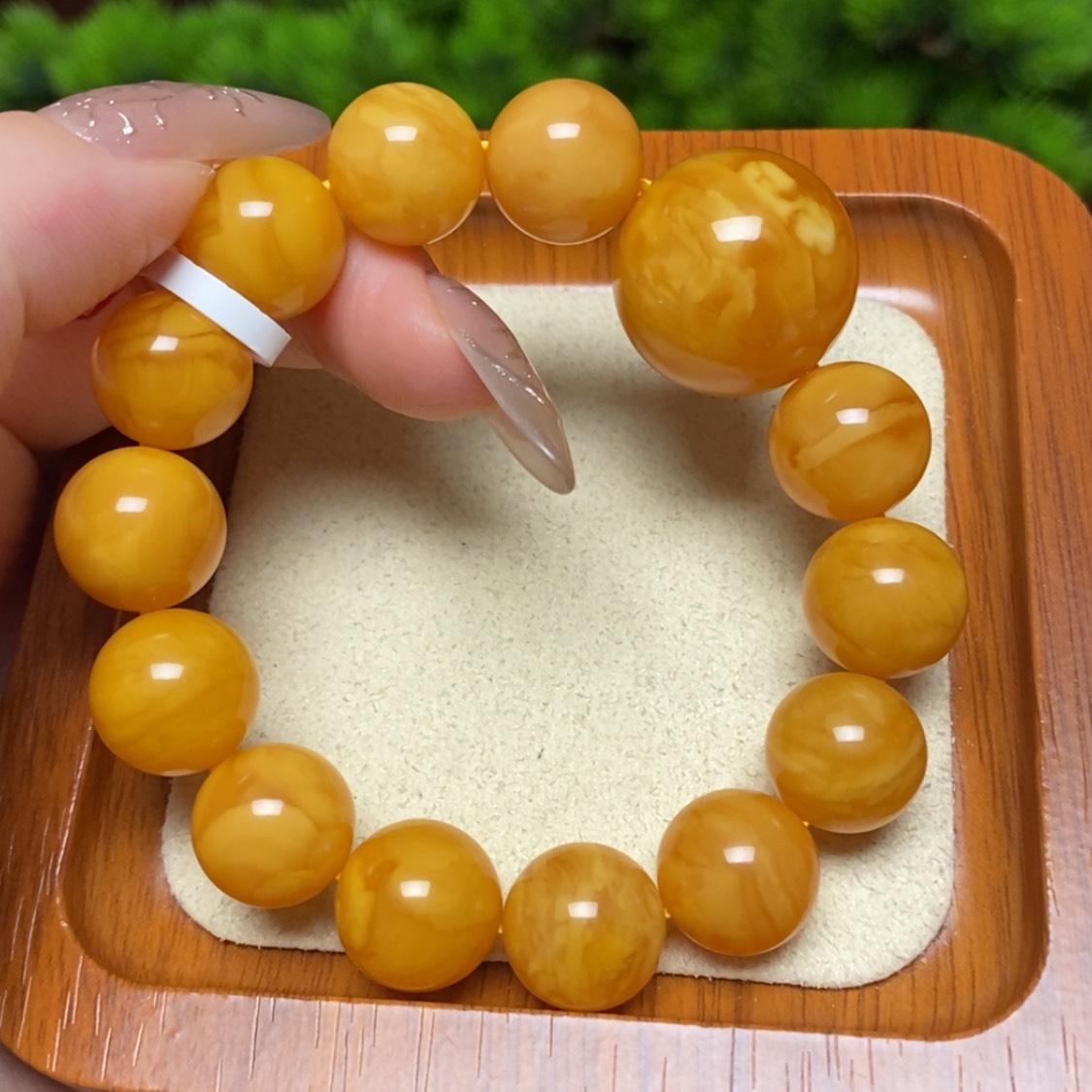 【闪购商品】未镶嵌蜜蜡手链手串