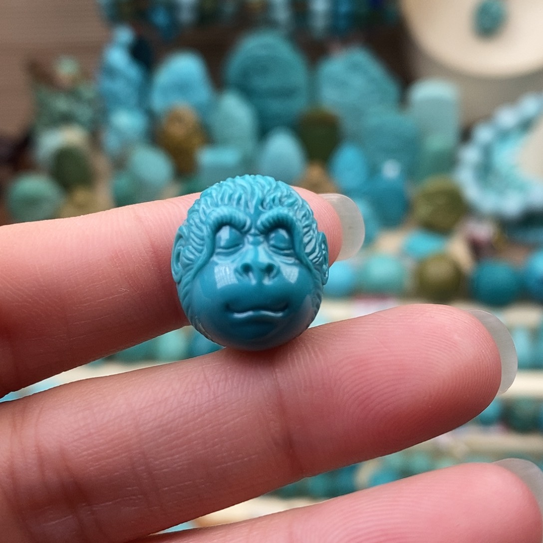 未镶嵌绿松石珠宝奇石15