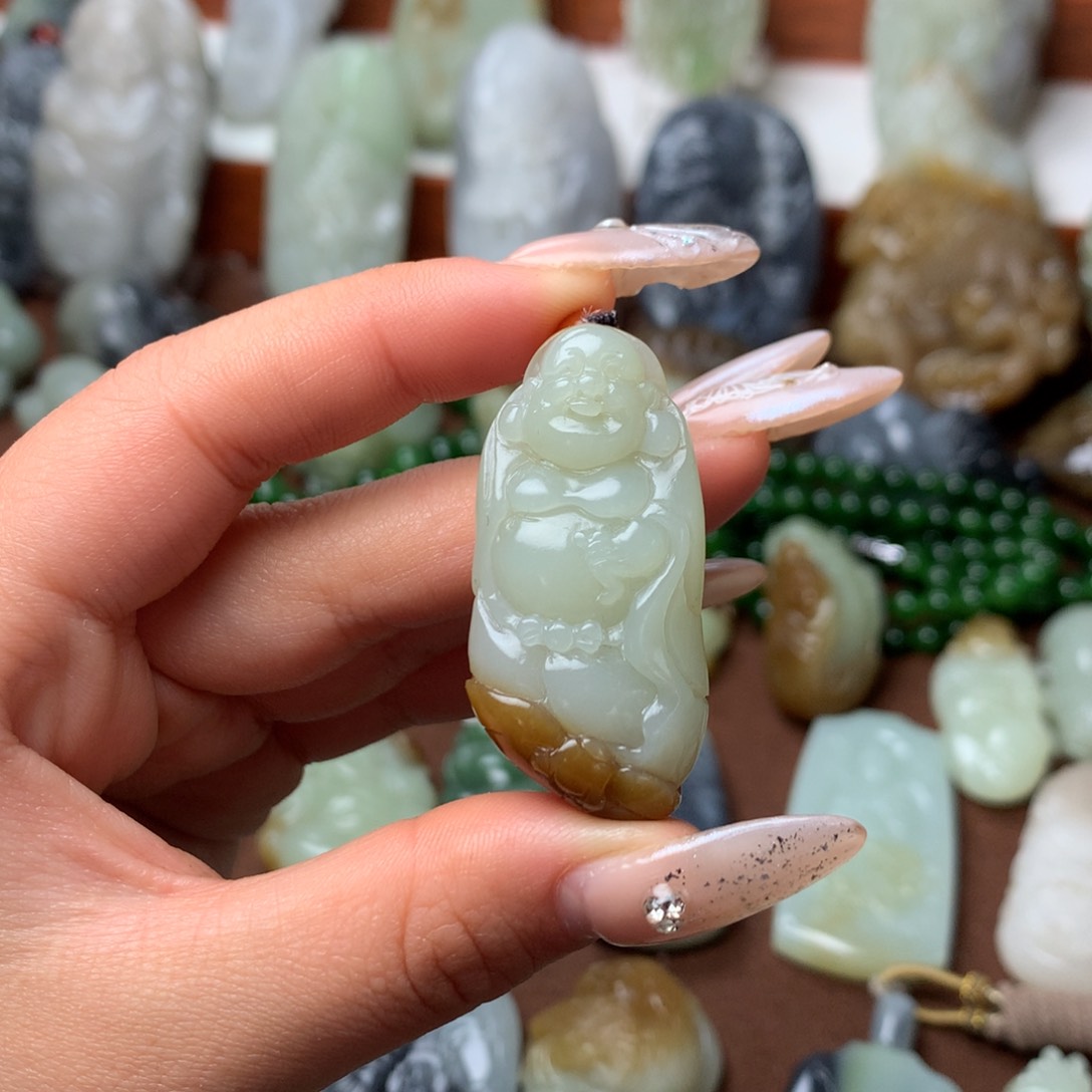 和田玉挂件未镶嵌