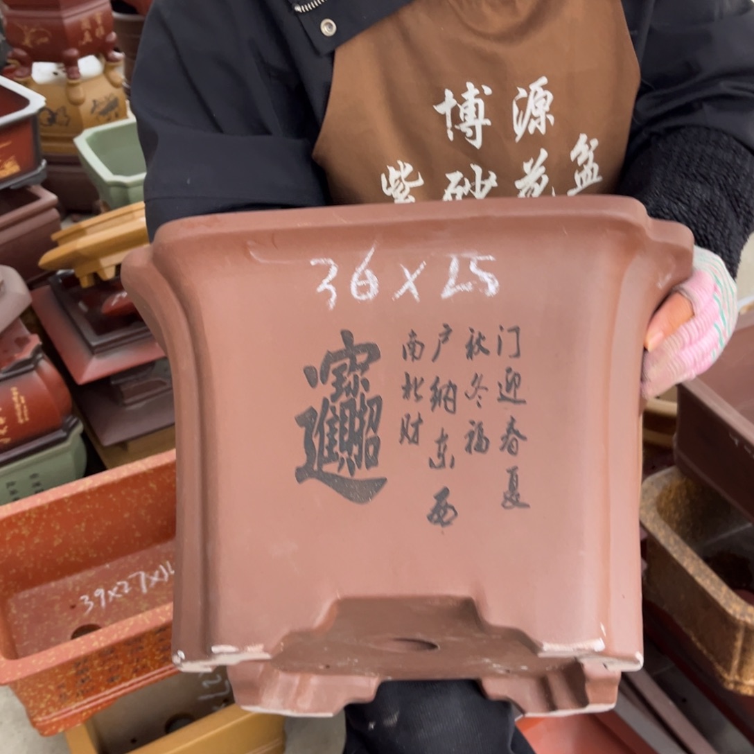 花盆紫砂盆景艺术