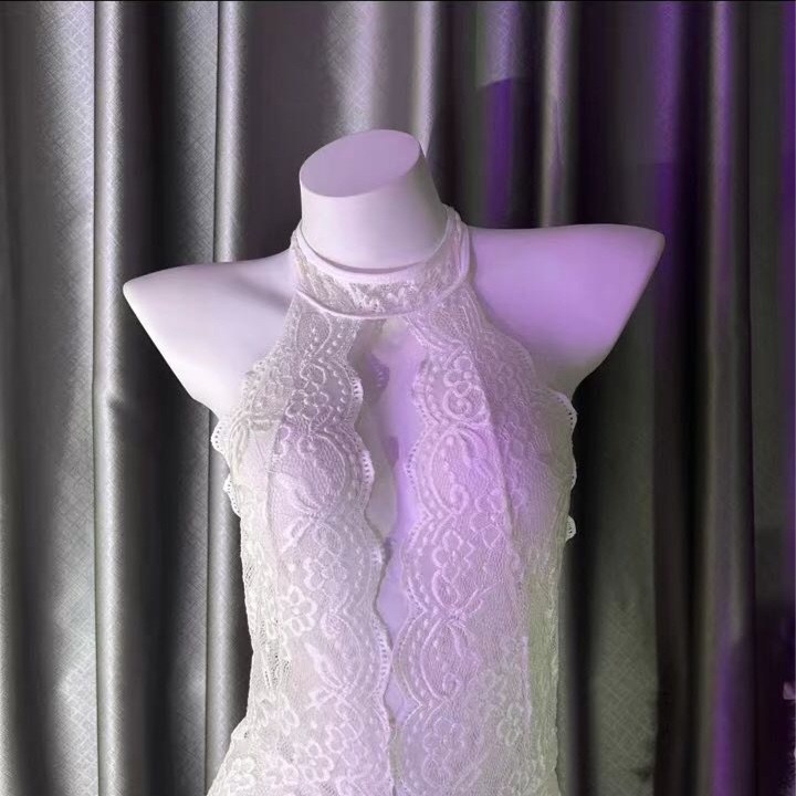 公主吊带轻奢时尚镂空睡衣气质性感网红百搭纯色成人睡裙薄款显瘦