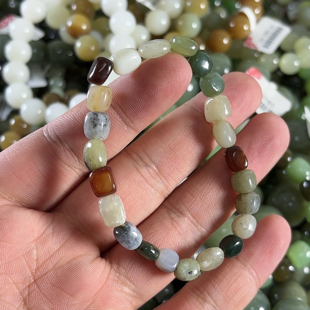 和田玉手链未镶嵌W3