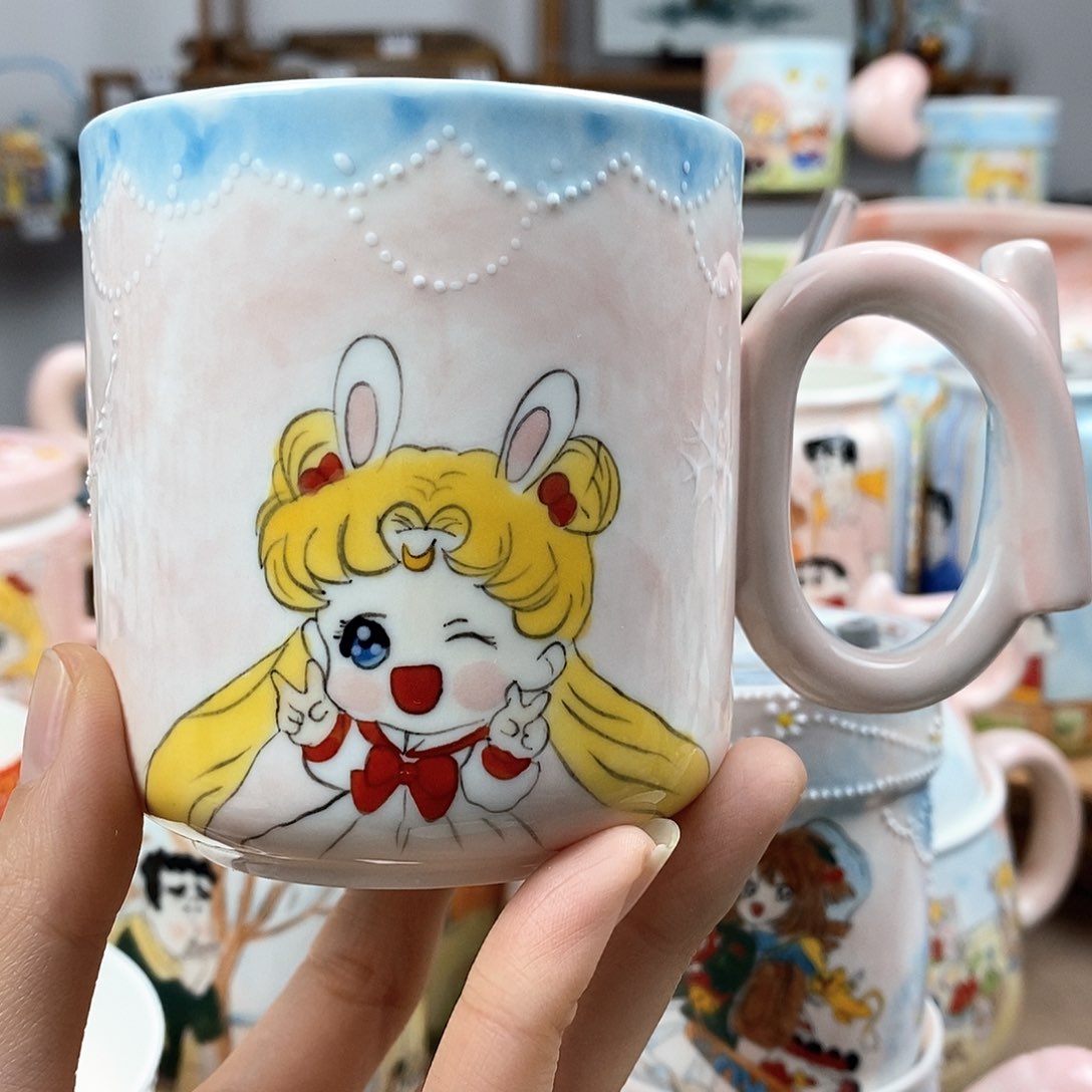 杯景德镇陶瓷高温瓷