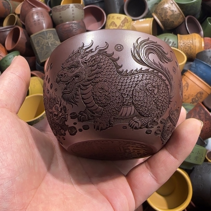 茶杯紫砂全手工制作工艺