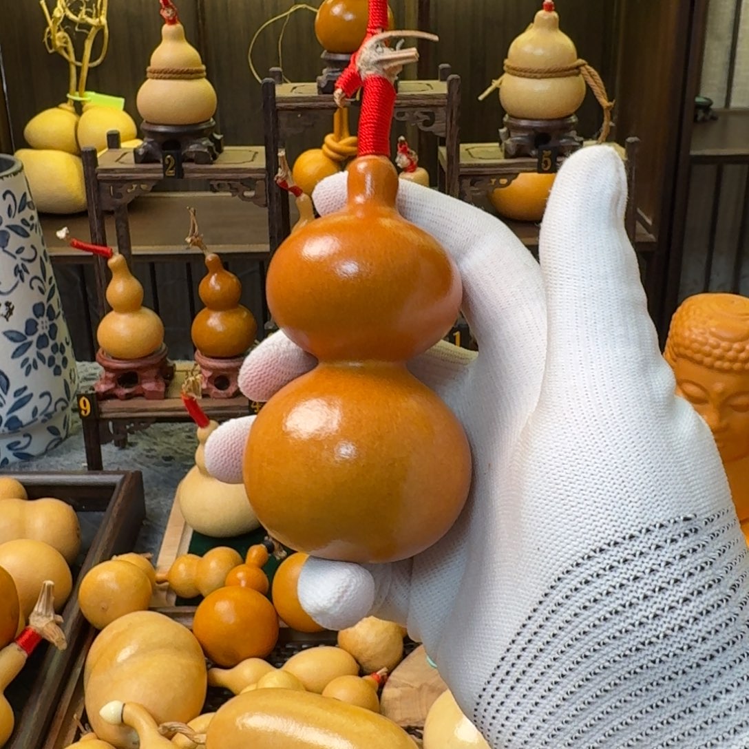 C***木精品小葫芦摆件手把件