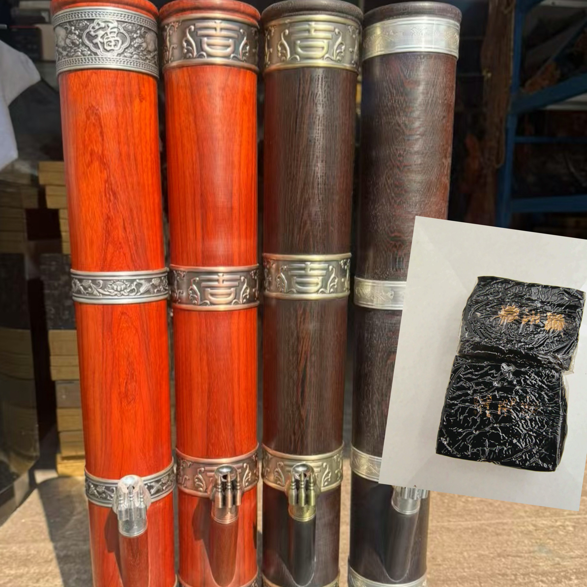 ［滇缅珍品］老～伍～高直播间临时链接～天然檀木梳