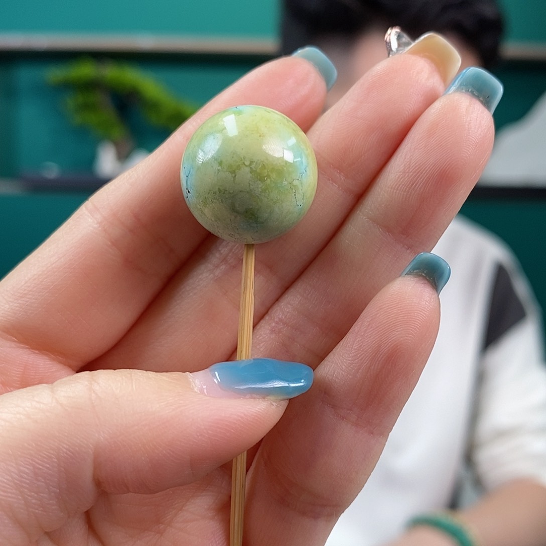 绿松石珠宝奇石未镶嵌