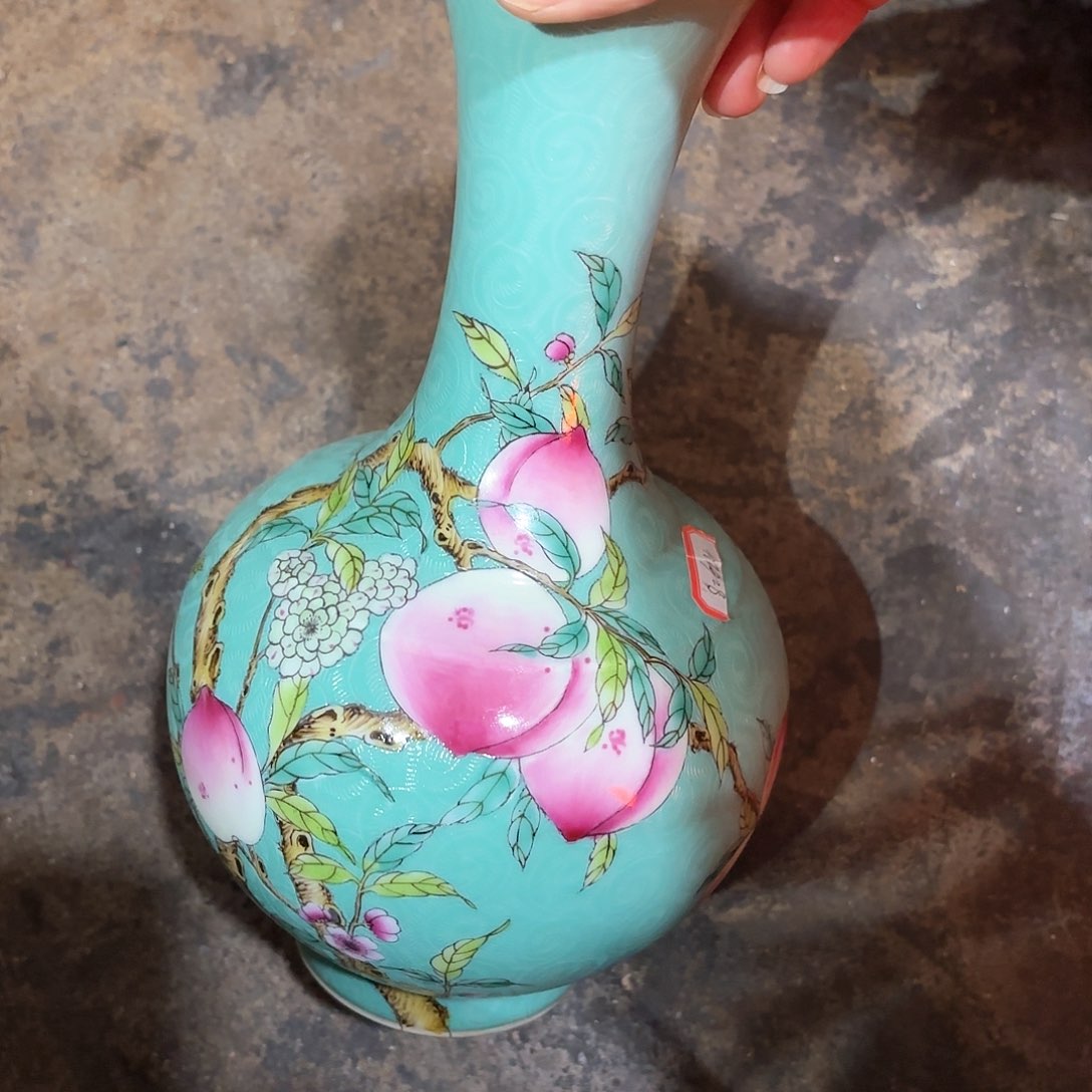 摆件大***婷精品陶瓷工艺美术品摆件