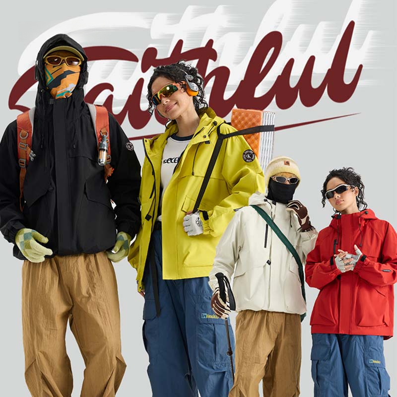 2025新款C K冲锋衣夹克外套工装秋季防风防水外套休闲衣登山服