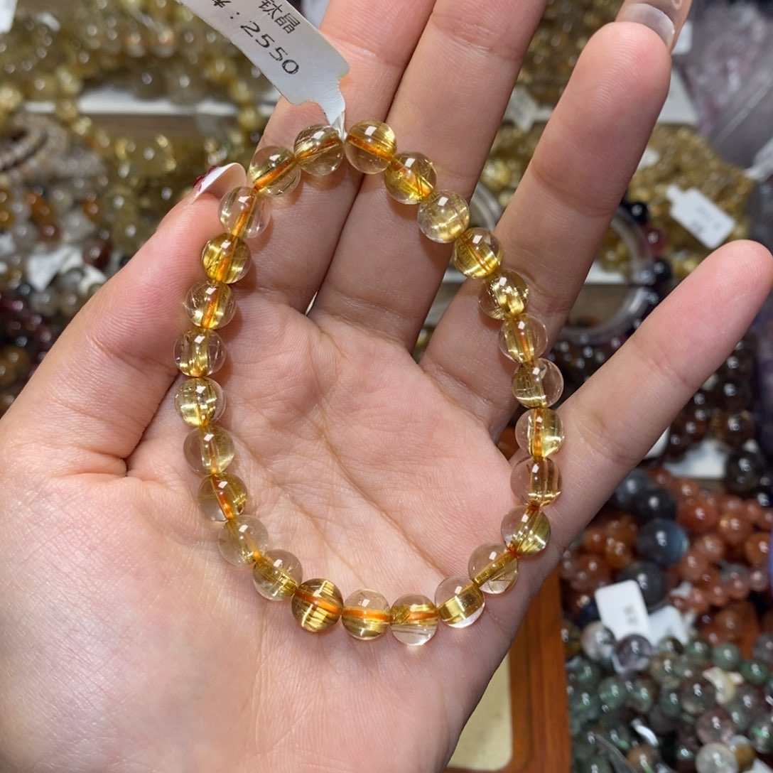 水晶手链未镶嵌手链