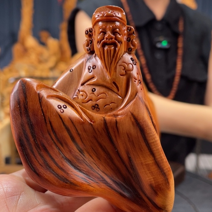 柏木（崖柏）手把件