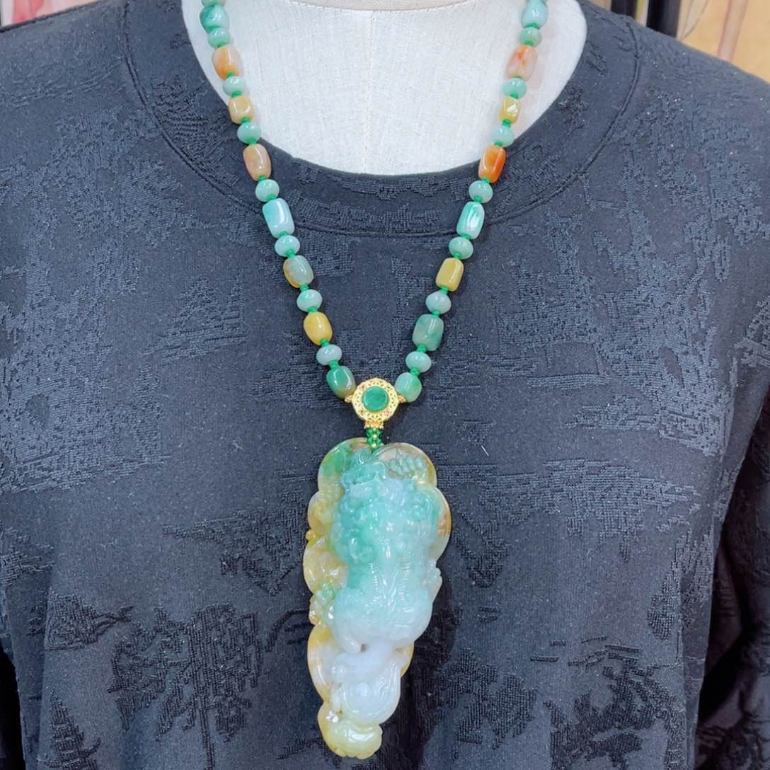 翡翠颈饰合金48小时鉴赏期