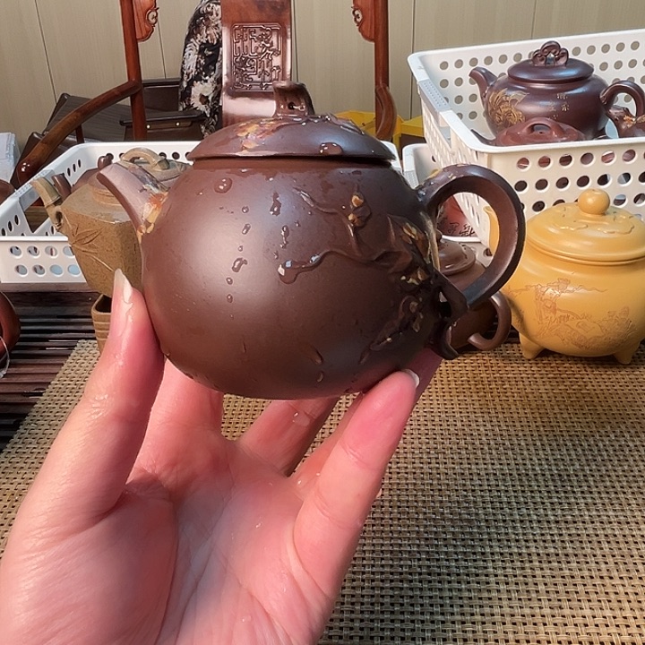 紫砂茶壶宜兴紫砂壶24