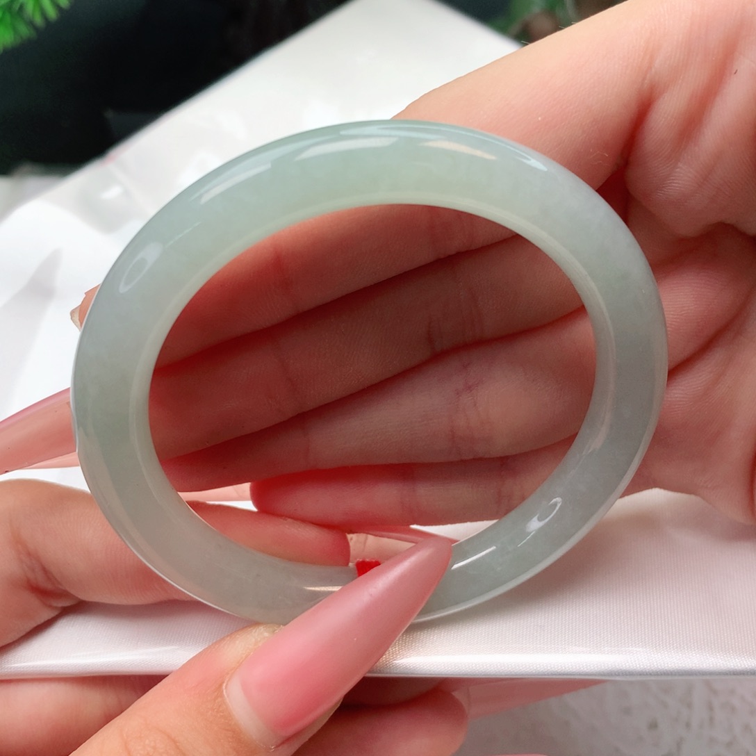 未镶嵌手镯翡翠圆条53