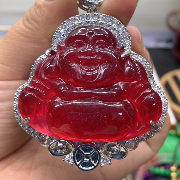 颈饰未镶嵌翡翠吊坠