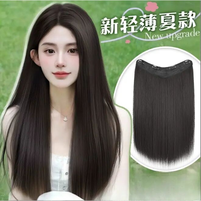 假发片女片装0*4水波纹接发片长卷发蓬松S10