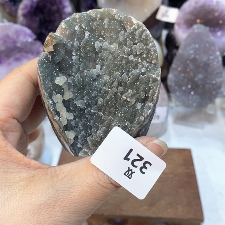 水晶大型摆件（非配饰）未镶嵌方解石