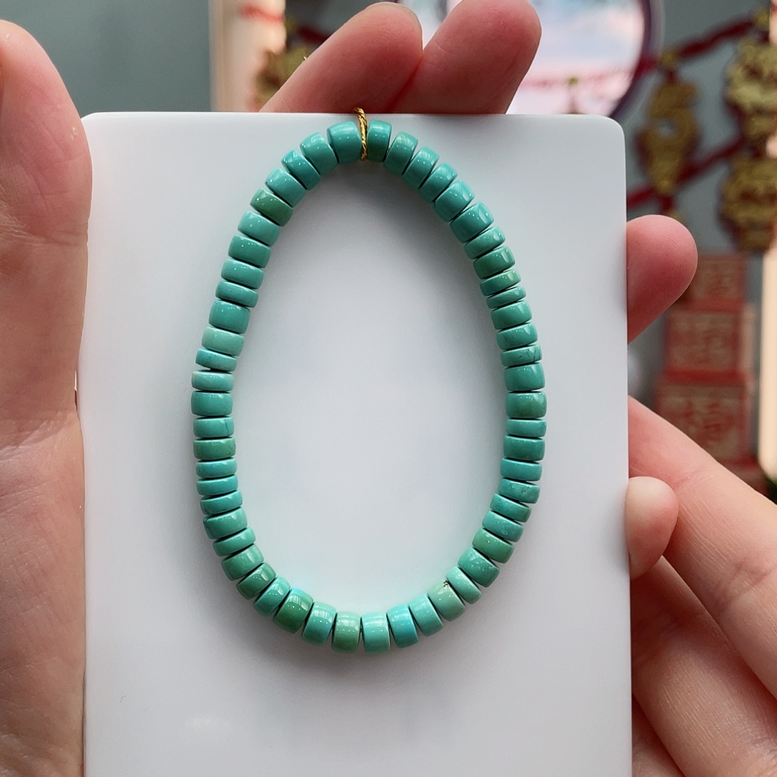 绿松石手串未镶嵌