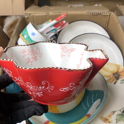 盘陶瓷制品满25拼单发货默认微瑕