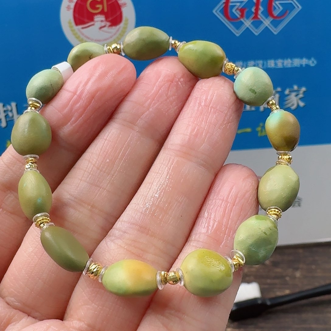 绿松石珠宝奇石未镶嵌