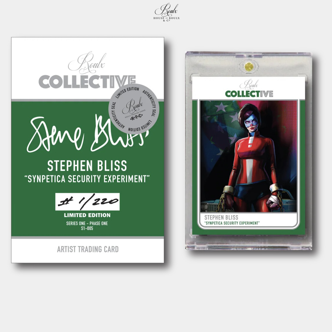 艺术家 Stephen Bliss 限量典藏收藏卡 非 GPK 宝可梦 漫威