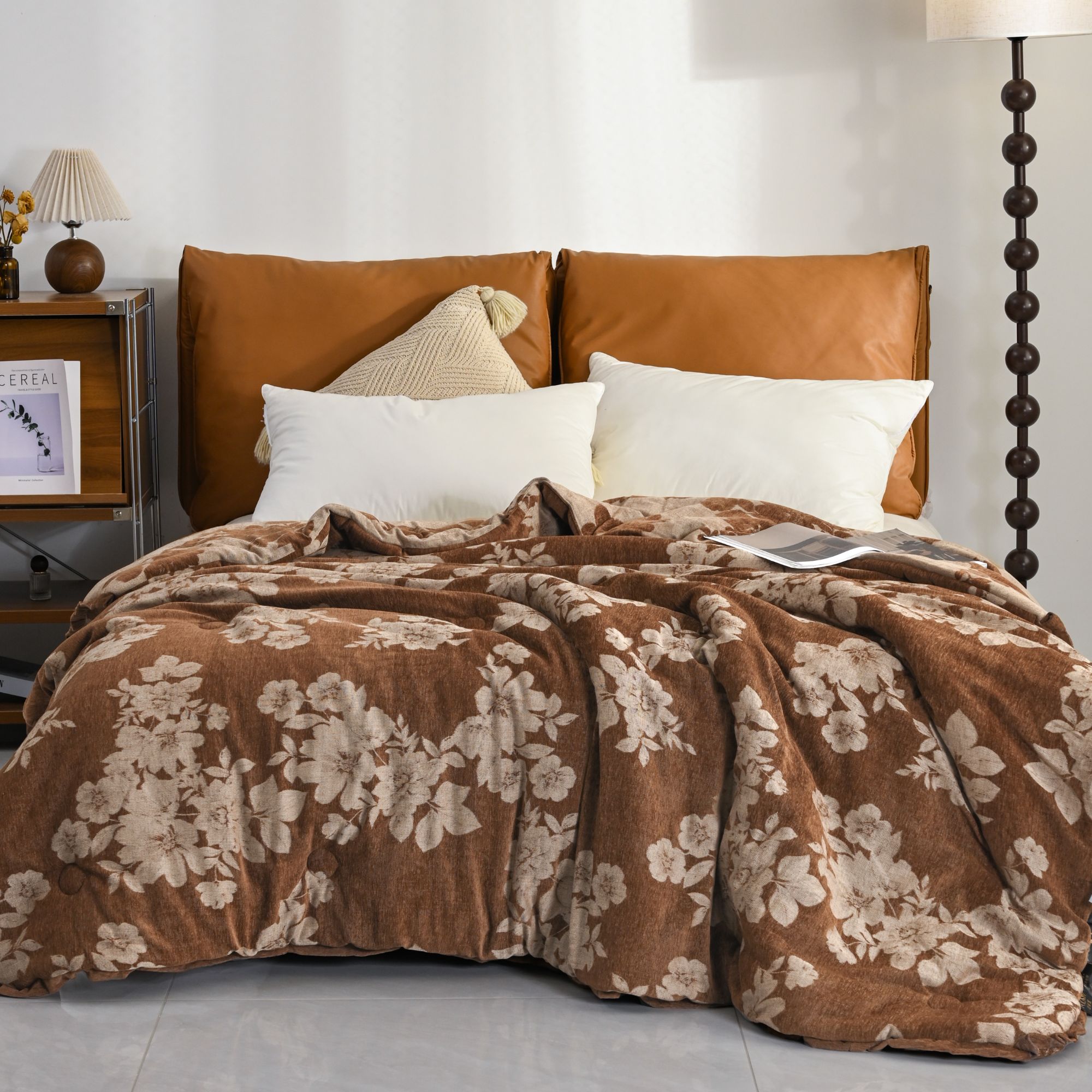 【爱丽】私人 定制雪绒保暖被2.0米*2.3米舒适 蓄热冬被加厚